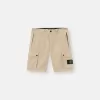 Bermuda slim fit con tasche con cerniera
