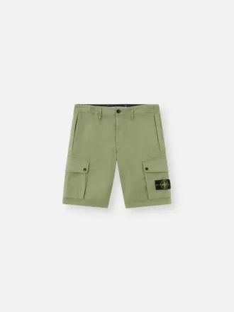 Bermuda slim fit con tasche con cerniera