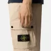 Bermuda slim fit con tasche con cerniera