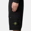 Bermuda slim fit con tasche con cerniera Bermuda slim fit con tasche con cerniera