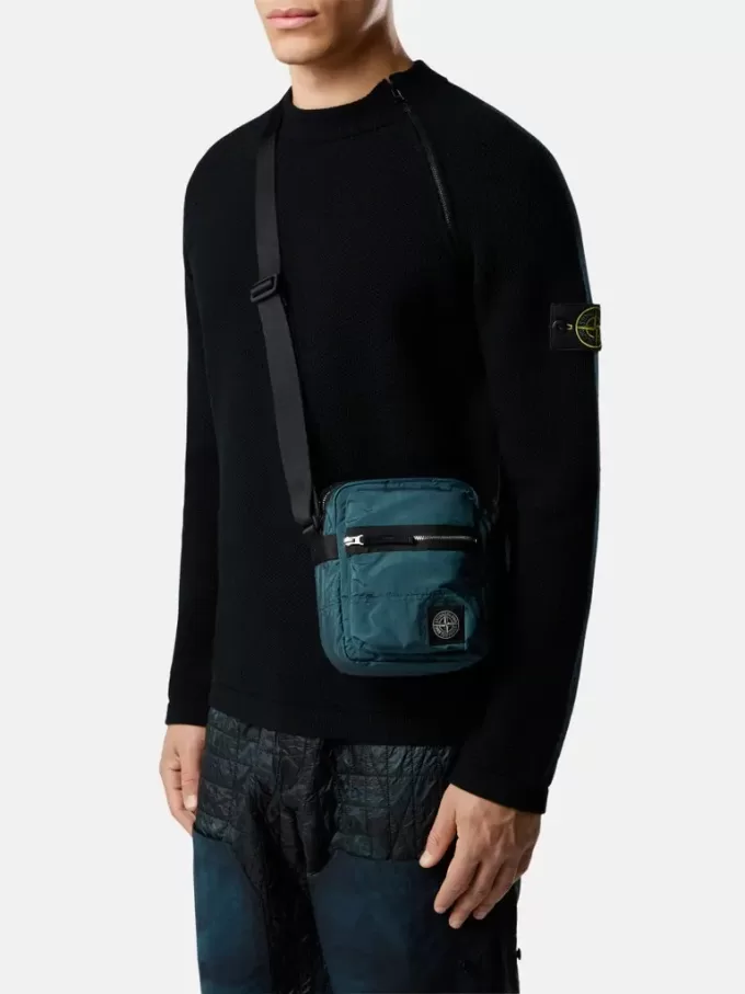 Borsa a sacca con tasca frontale e fodera ripstop Borsa a sacca con tasca frontale e fodera ripstop