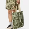 Borsa tote con tasche e logo Borsa tote con tasche e logo