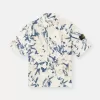 Camicia a maniche corte comoda con bottoni