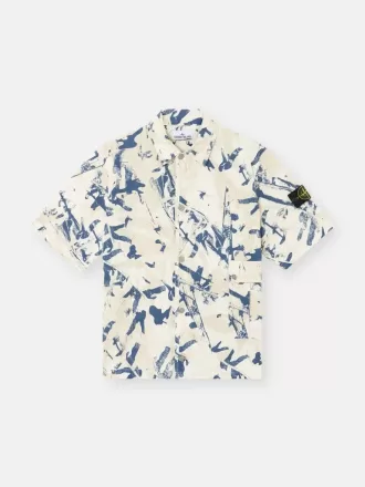 Camicia a maniche corte comoda con bottoni Camicia a maniche corte comoda con bottoni