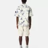 Camicia a maniche corte comoda con bottoni