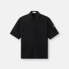 Camicia a maniche corte comoda con tasche sul petto e sulle maniche Camicia a maniche corte comoda con tasche sul petto e sulle maniche