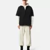 Camicia a maniche corte comoda con tasche sul petto e sulle maniche Camicia a maniche corte comoda con tasche sul petto e sulle maniche