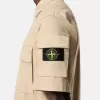 Camicia a maniche corte comoda con tasche sul petto e sulle maniche