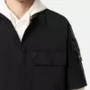 Camicia a maniche corte comoda con tasche sul petto e sulle maniche Camicia a maniche corte comoda con tasche sul petto e sulle maniche