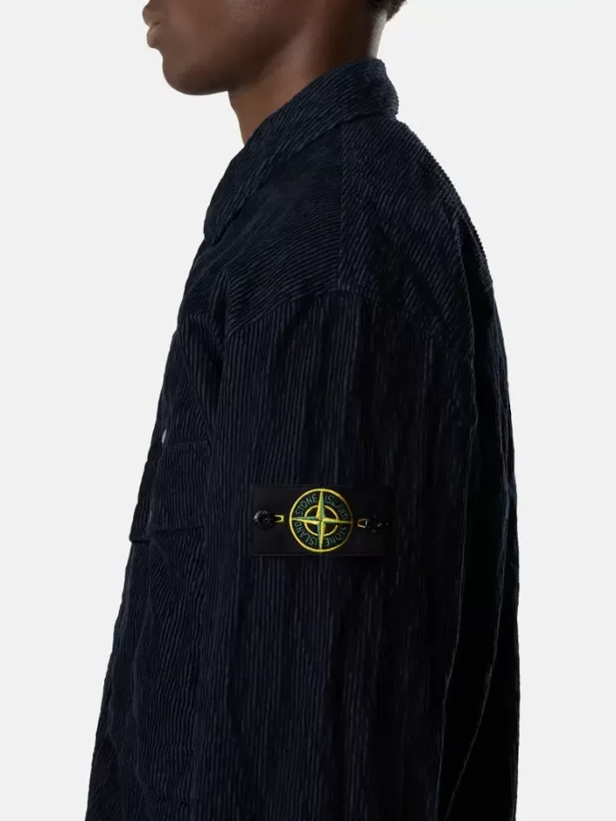 Camicia oversize comoda con tasca sul petto e cerniera a doppio cursore Camicia oversize comoda con tasca sul petto e cerniera a doppio cursore