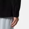 Camicia oversize comoda con tasche e chiusura a scatto