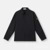 Camicia oversize comoda con tasche laterali e chiusura a scatto Camicia oversize comoda con tasche laterali e chiusura a scatto