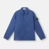 Camicia oversize comoda con tasche laterali e chiusura a scatto Camicia oversize comoda con tasche laterali e chiusura a scatto