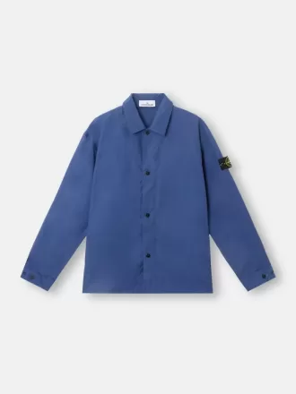 Camicia oversize comoda con tasche laterali e chiusura a scatto Camicia oversize comoda con tasche laterali e chiusura a scatto