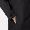 Camicia oversize comoda con tasche laterali e chiusura a scatto Camicia oversize comoda con tasche laterali e chiusura a scatto