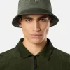 Cappello a secchiello con fodera in rete e ricamo Compass Cappello a secchiello con fodera in rete e ricamo Compass