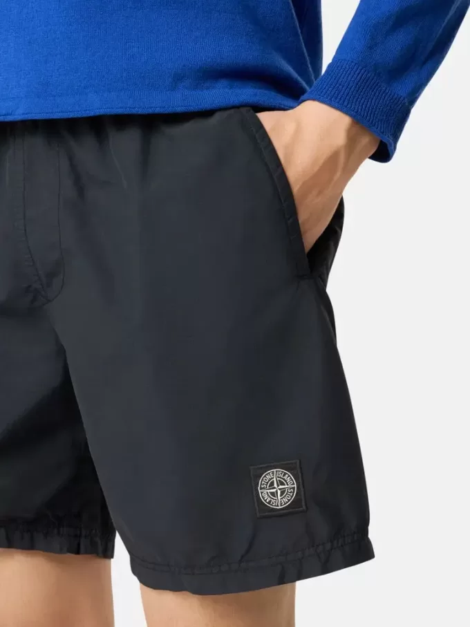 Costume da bagno di media lunghezza con vestibilità regolare e tasche Costume da bagno di media lunghezza con vestibilità regolare e tasche