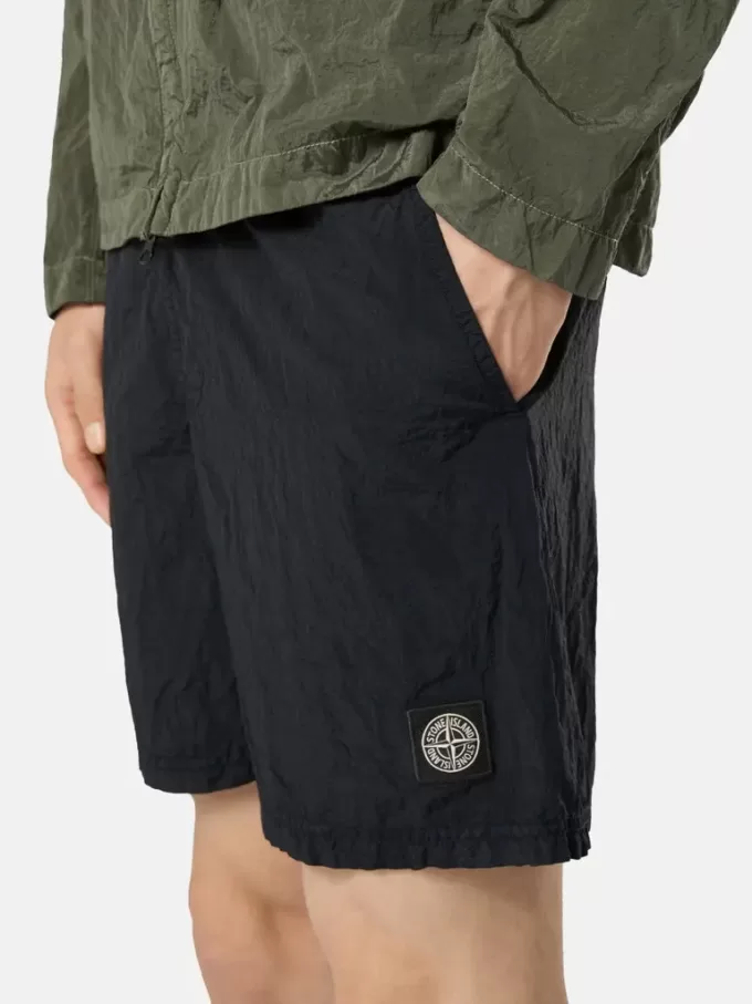 Costume da bagno di media lunghezza con vestibilità regolare e tasche Costume da bagno di media lunghezza con vestibilità regolare e tasche