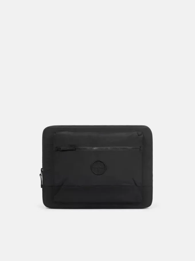 Custodia imbottita per laptop con tasche e cerniera Custodia imbottita per laptop con tasche e cerniera