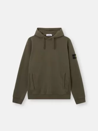 Felpa con cappuccio dalla vestibilità regolare con tasca a marsupio. Felpa con cappuccio dalla vestibilità regolare con tasca a marsupio.
