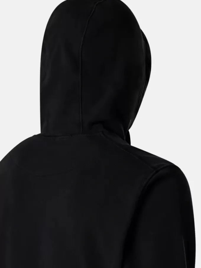 Felpa con cappuccio dalla vestibilità regolare con tasca a marsupio. Felpa con cappuccio dalla vestibilità regolare con tasca a marsupio.
