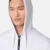 Felpa con cappuccio e zip, vestibilità regolare, con tasche