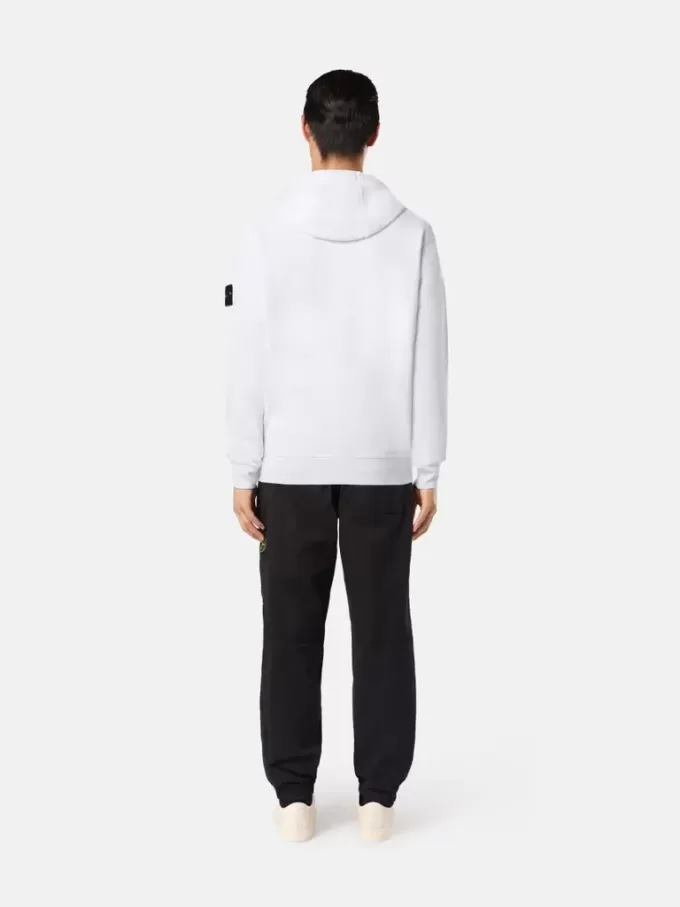 Felpa con cappuccio e zip, vestibilità regolare, con tasche