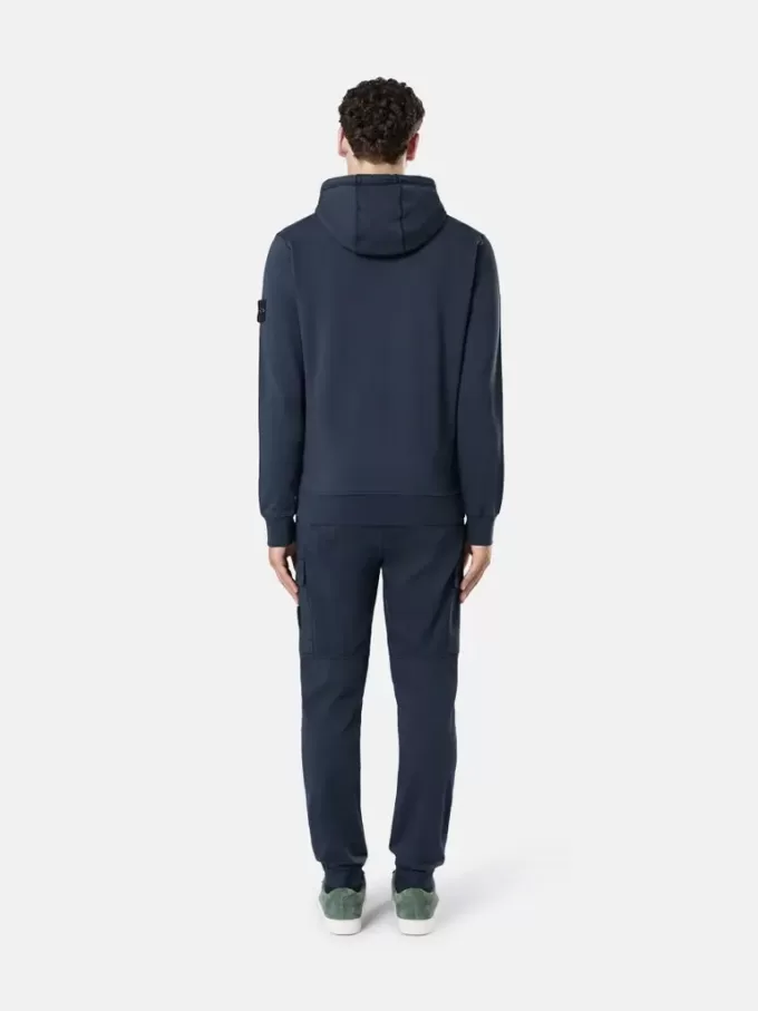 Felpa con cappuccio e zip, vestibilità regolare, con tasche