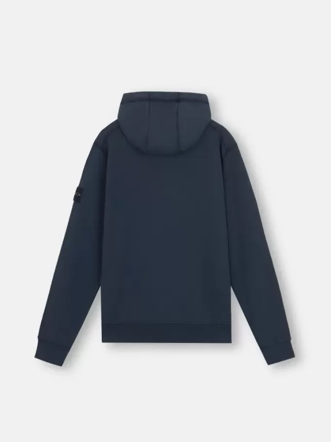 Felpa con cappuccio e zip, vestibilità regolare, con tasche
