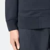 Felpa con tasche applicate e cerniera Felpa con tasche applicate e cerniera
