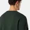 Felpa girocollo dalla vestibilità regolare con tasche sulle maniche. Felpa girocollo dalla vestibilità regolare con tasche sulle maniche.
