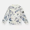 Felpa girocollo oversize con stampa mimetica Felpa girocollo oversize con stampa mimetica