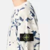 Felpa girocollo oversize con stampa mimetica Felpa girocollo oversize con stampa mimetica