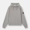 Felpa oversize con cappuccio e maniche raglan. Felpa oversize con cappuccio e maniche raglan.