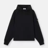 Felpa oversize con cappuccio e maniche raglan. Felpa oversize con cappuccio e maniche raglan.