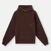 Felpa oversize con cappuccio e tasca a marsupio.