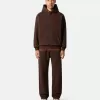 Felpa oversize con cappuccio e tasca a marsupio.