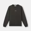 Felpa oversize con collo a girocollo e stampa “Industrial Four”