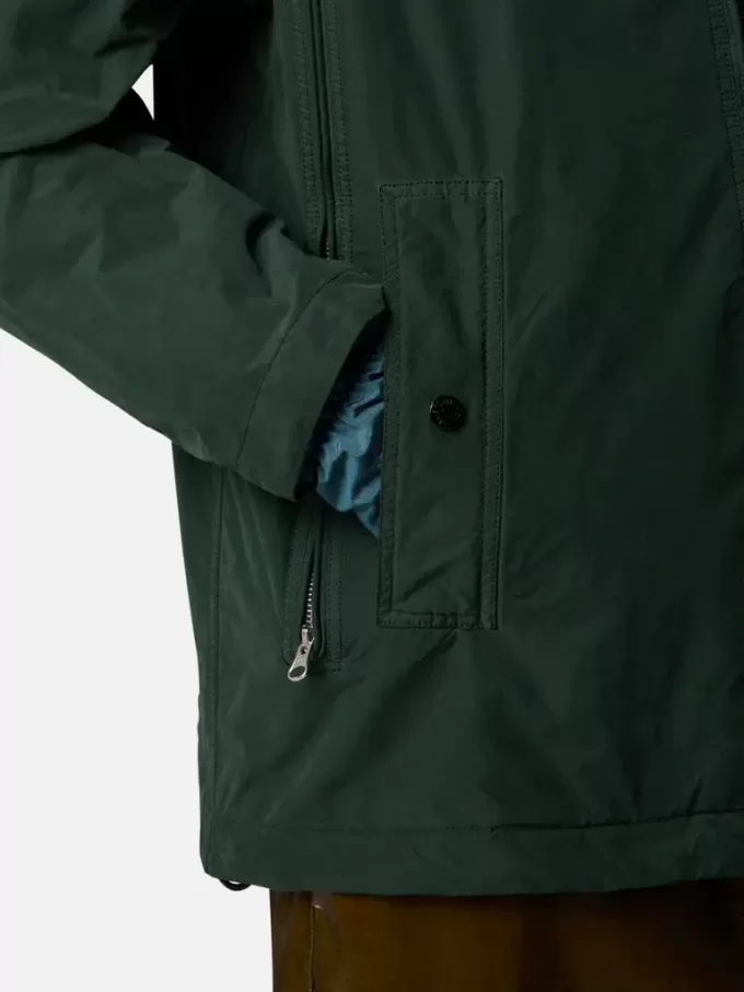 Giacca con cappuccio, tasche antiscivolo e tasche con zip Giacca con cappuccio, tasche antiscivolo e tasche con zip