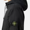 Giacca con cappuccio, tasche sul petto e protezione anti-caduta Giacca con cappuccio, tasche sul petto e protezione anti-caduta