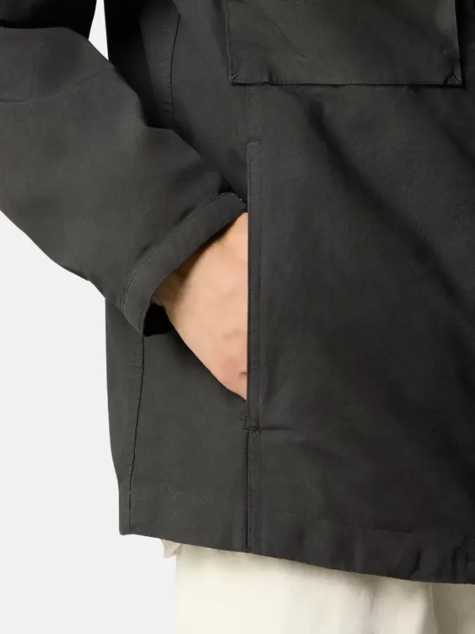 Giacca da campo con cappuccio, tasche antiscivolo e tasche sul petto Giacca da campo con cappuccio, tasche antiscivolo e tasche sul petto