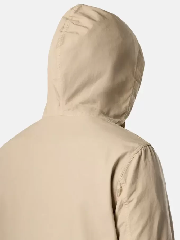 Giacca da campo con cappuccio, tasche antiscivolo e tasche sul petto Giacca da campo con cappuccio, tasche antiscivolo e tasche sul petto