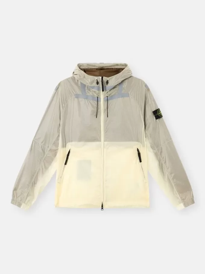 Giacca leggera con cappuccio, dettagli antiscivolo e riflettenti Giacca leggera con cappuccio, dettagli antiscivolo e riflettenti