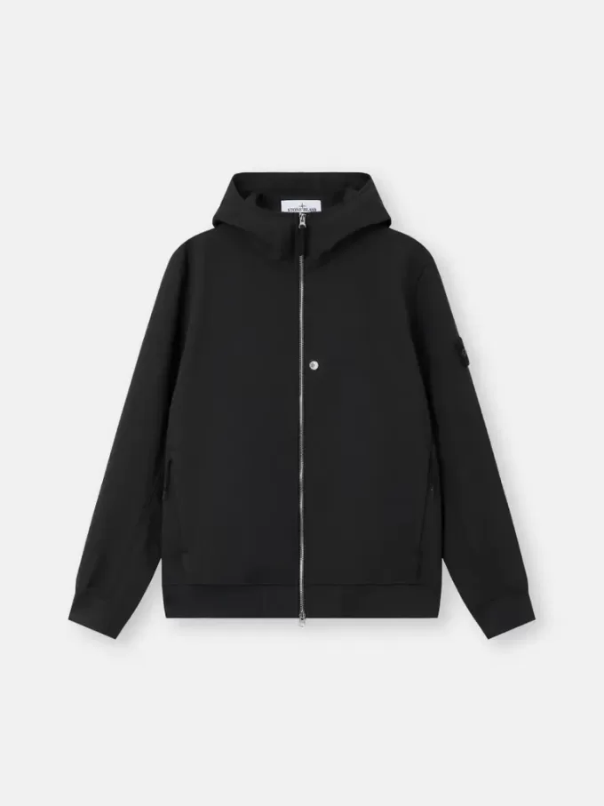 Giacca leggera con cappuccio e membrana resistente alle intemperie Giacca leggera con cappuccio e membrana resistente alle intemperie