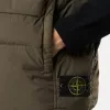 Gilet in piuma con resistenza al vento e tasche con cerniera