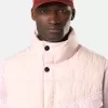 Gilet in piuma con resistenza al vento e tasche con cerniera Gilet in piuma con resistenza al vento e tasche con cerniera