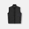Gilet leggero con cerniera e trattamento anti-goccia Gilet leggero con cerniera e trattamento anti-goccia