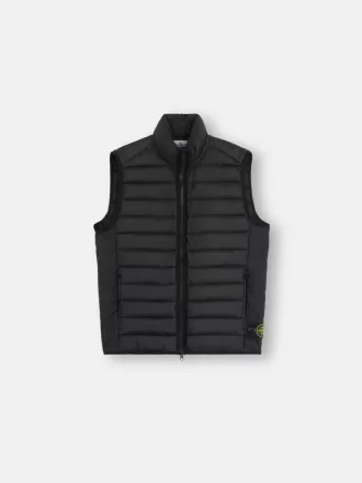 Gilet leggero con cerniera e trattamento anti-goccia Gilet leggero con cerniera e trattamento anti-goccia
