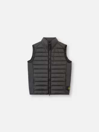 Gilet leggero con cerniera e trattamento anti-goccia Gilet leggero con cerniera e trattamento anti-goccia