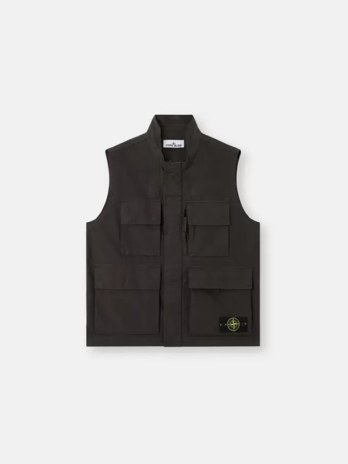 Gilet utility con design anti-caduta e multi-tasche Gilet utility con design anti-caduta e multi-tasche